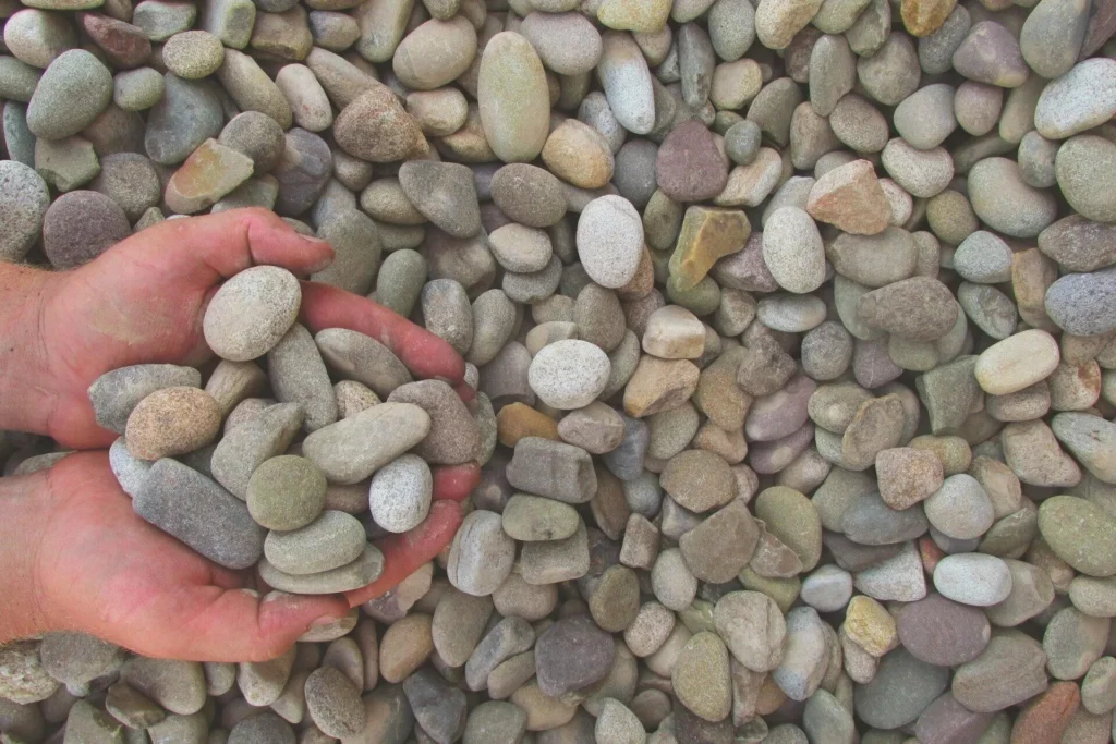Bulk Alleghany 3/4" Decorative River Stone for sale near me in Lebanon PA.
