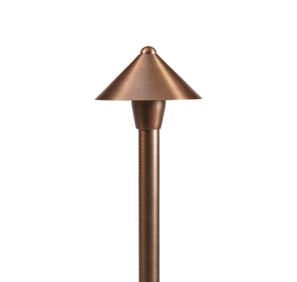 Alliance Outdoor Lighting AL400 LED pathlight in brass/bronze