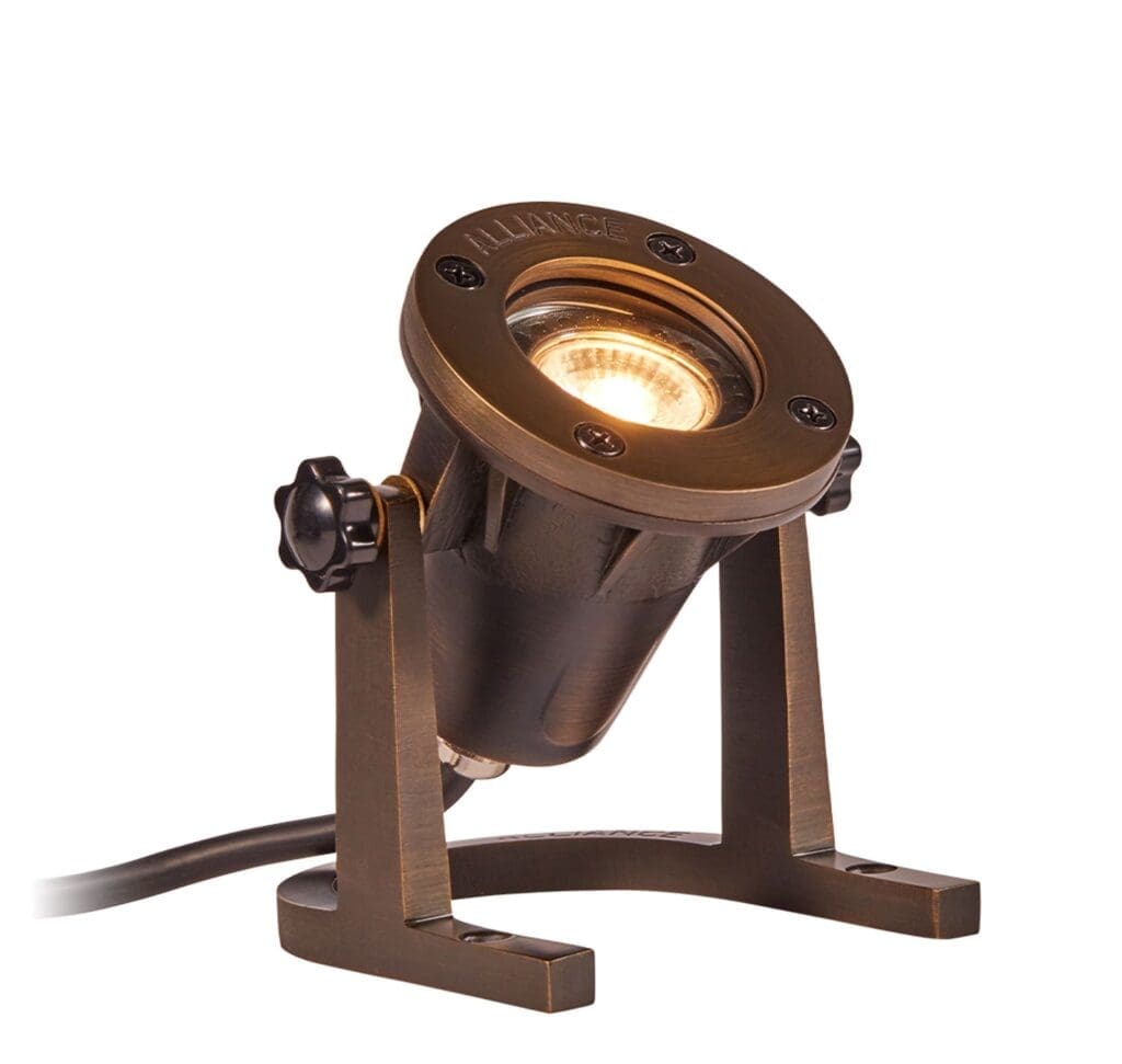 Alliance Outdoor Lighting UL100 LED underwater pond light in bronze