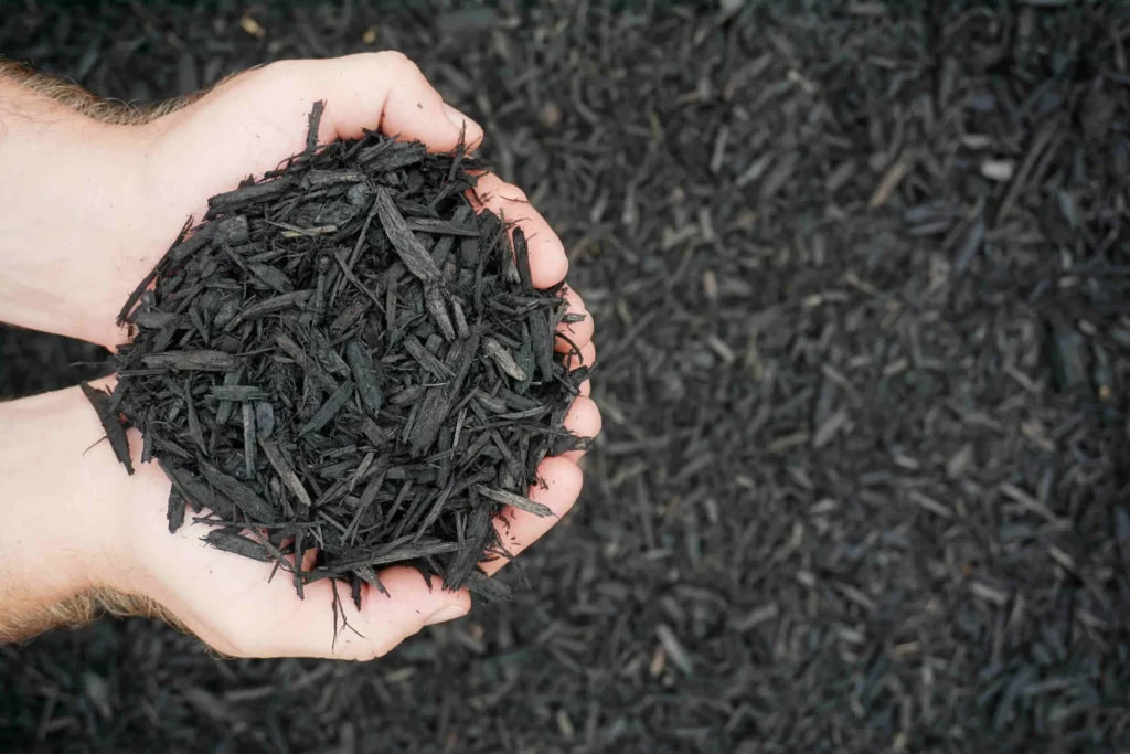 Bulk Colonial Black Mulch for sale near me in Lebanon PA.