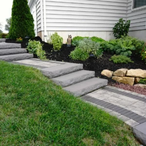 Rockface Step in landscape