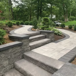 Roma Step by Nicolock in Granite City Color